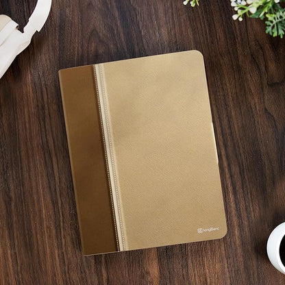 KingBlanc Case for iPad (A16) 11th Generation 11 Inch 2025, iPad 10th Gen 10.9 Inch 2022 with Pencil Holder, PU Leather Protective Cover, Auto Sleep/Wake, Viewing/Typing Angle, Magnetic Clasp, Beige
