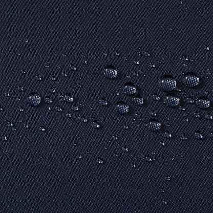 Fabric Shower Curtain or Liner 36 x 72 Inches Bath Stall Size with 2 Bottom Magnets, Hotel Quality, Washable, Water Repellent, Navy