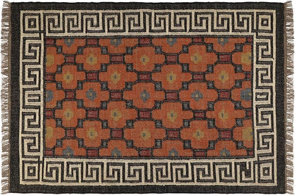 Klim Wool Jute Rug – Handwoven Elegance and Durability (Design 8)