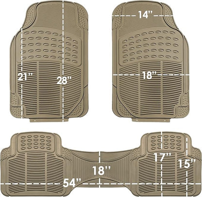 FH-V16404 High Quatlity Vinyl Floor Mats BEIGE