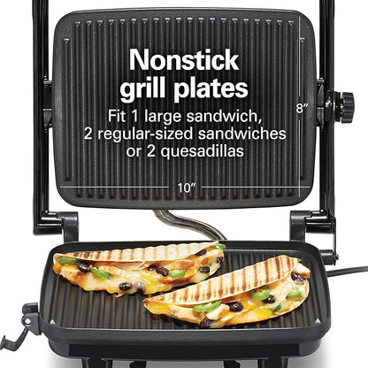 Hamilton Beach Panini Press Sandwich Maker & Electric Indoor Grill