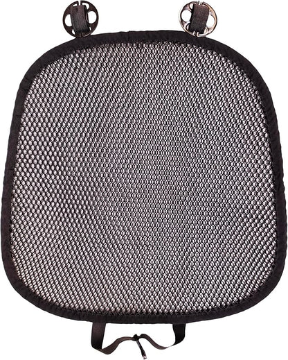 Summer Cool 3D Air Mesh Breathable Vented Car Seat Cushion Pad,Universal Auto Back Cooling Ventilated Seat Cover for Car SUV Truck Van Pickup for Driving Seat(Black, 1 Pack seat pad)