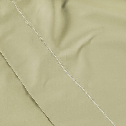 LANE LINEN Queen White Pillow Cases Set of 2, 100% Egyptian Cotton Cases, Sateen, White- Perfect for Home, Hotels & Hospital Use, Standard Size - Seafoam
