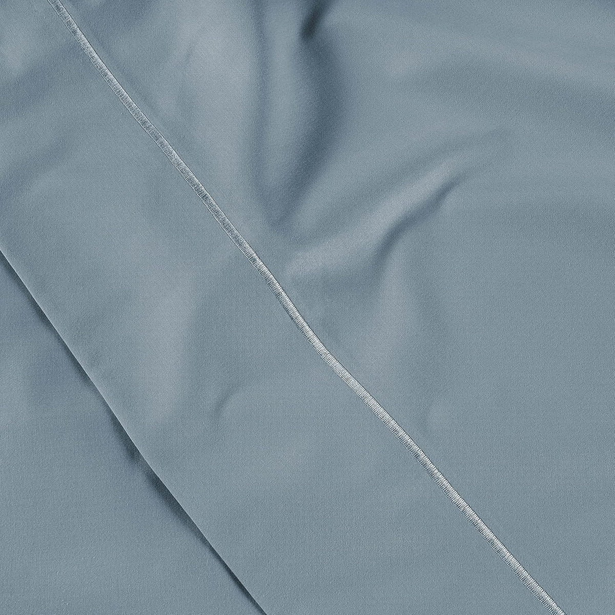 LANE LINEN Pillows Queen Size Set of 2 Soft 100% Egyptian Cotton Cool & Smooth 1000 Thread Count Pillow Cases - French Blue